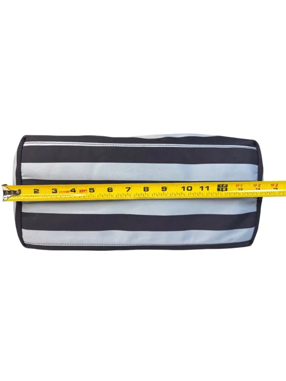 Tory Burch Striped Tote Bag Navy & White 16